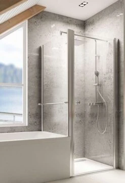 Schulte Garant Drehtür Für Verkürzte Seitenwand