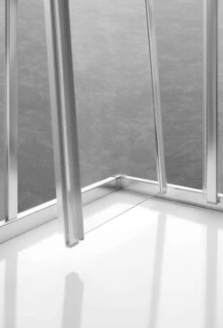 Kermi Liga Gleittür 3-tlg Mit Festteil 2000mm Für Nische Od. SW Kurz -Badmobel Verkauf 10900 3