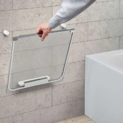 Ottofond Türwandhalterung In Weiß Für Badewanne Free Gate