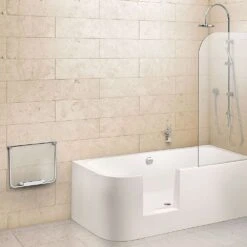 Ottofond Türwandhalterung In Weiß Für Badewanne Free Gate -Badmobel Verkauf 11295 3