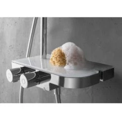 Breuer Duschsystem Aquamaxx 340 Mit Glasablage, Kopfbrause Rund 14 Breuer Duschsystem Aquamaxx 340 Mit Glasablage, Kopfbrause Rund -Badmobel Verkauf 11296 3