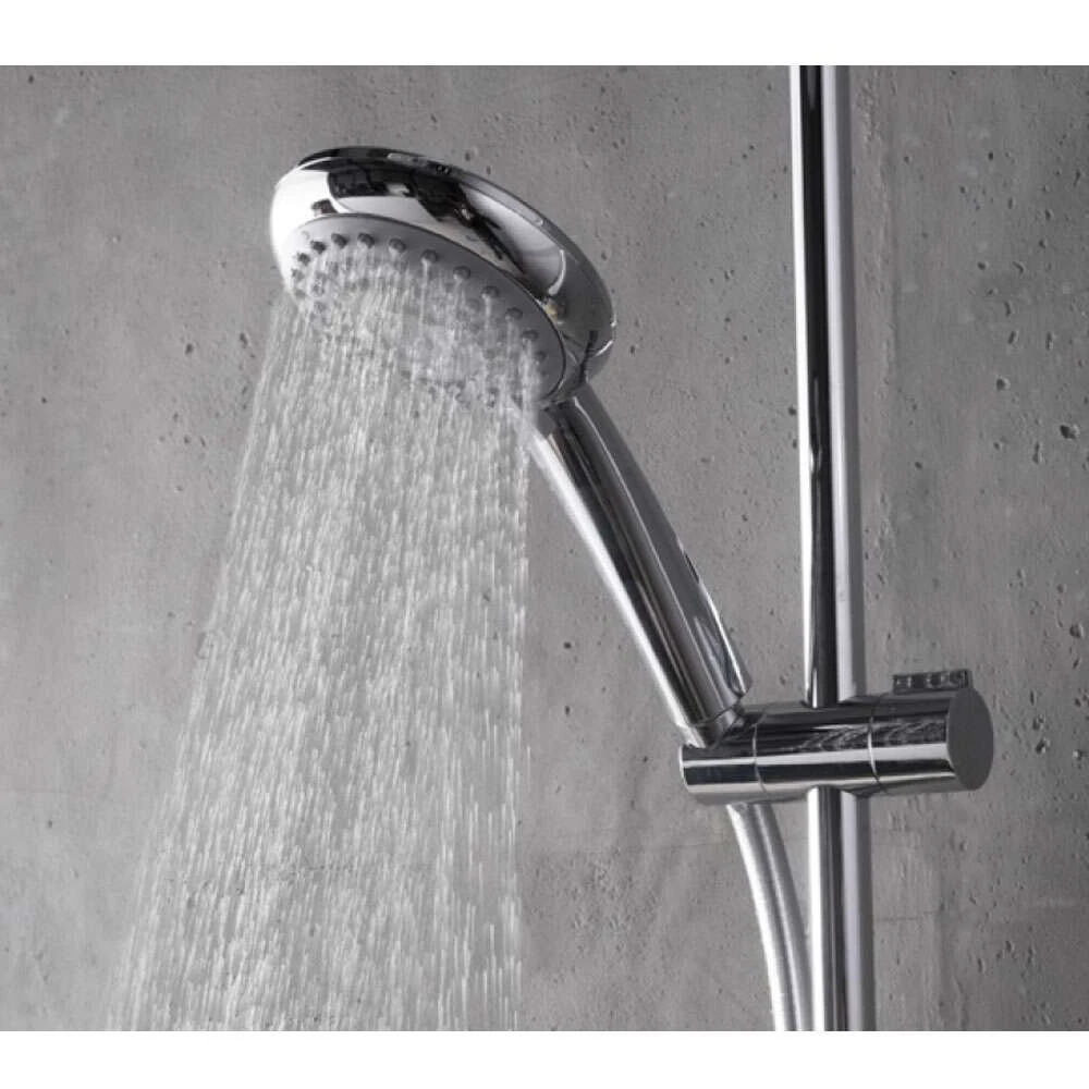 Breuer Duschsystem Aquamaxx 340 Mit Glasablage, Kopfbrause Rund 9 Breuer Duschsystem Aquamaxx 340 Mit Glasablage, Kopfbrause Rund – Bild 7