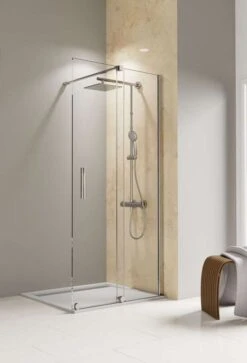 Schulte Toura Walk-In Mit Schiebetür Rollen Unten 8 Mm Express Plus