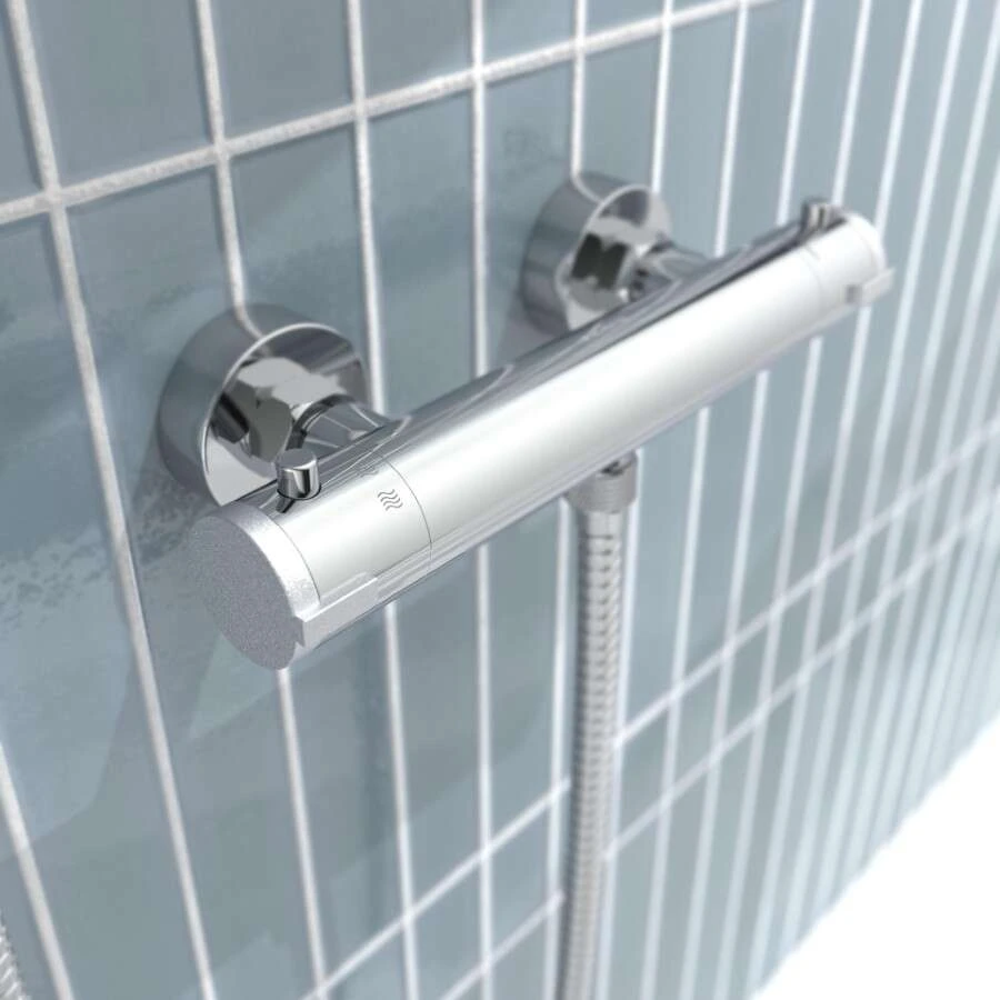 Schütte Thermostat Für Dusche Duscharmatur London Verchromt 9 Schütte Thermostat Für Dusche Duscharmatur London Verchromt – Bild 7