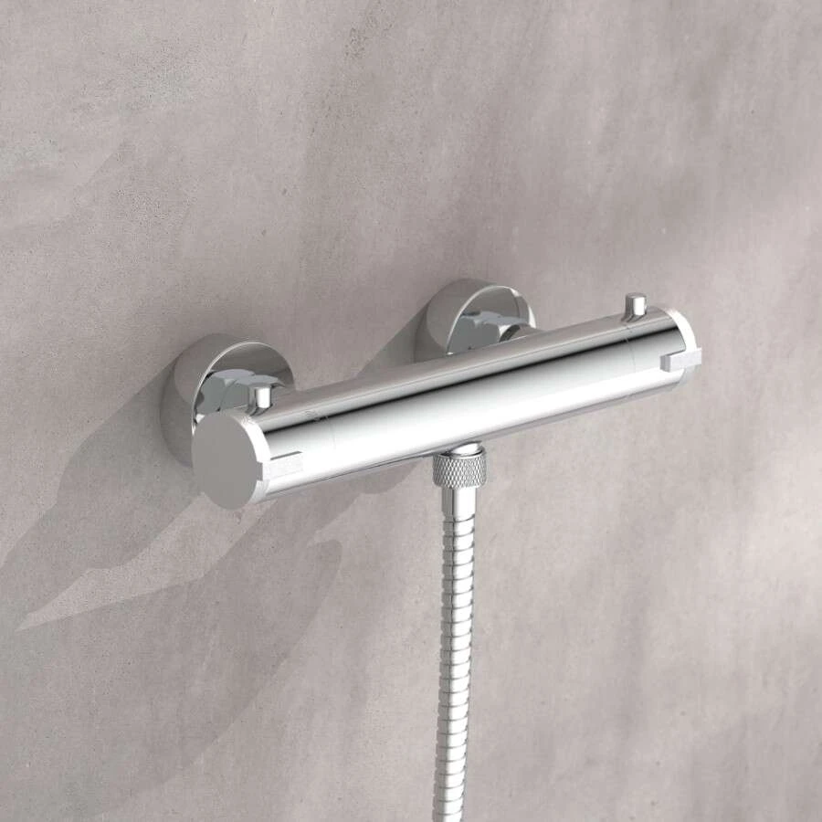 Schütte Thermostat Für Dusche Duscharmatur London Verchromt 10 Schütte Thermostat Für Dusche Duscharmatur London Verchromt – Bild 8