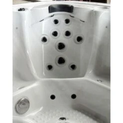 Duschmeister Outdoor Pool Sano 93 Maxi Whirlpool Weiss 210x210x92 Cm Inkl Aussenverkleidung -Badmobel Verkauf 13201 4