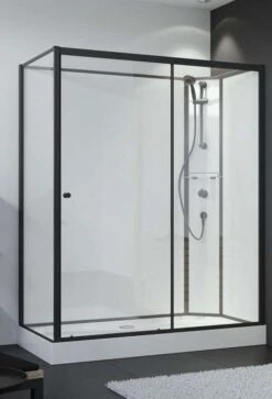 Breuer Komplettdusche Schiebetür Mit Seitenwand BR100 800 X 1200 Anschlag Rechts