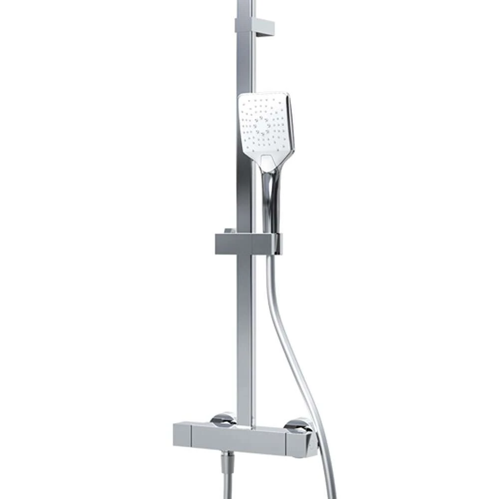 Schulte Duschmaster Square Rain II Mit Thermostat White Style 4 Schulte Duschmaster Square Rain II Mit Thermostat White Style – Bild 2