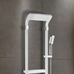 Duschmeister Sano 137 Dusch-Massage-Paneel Weiß -Badmobel Verkauf 13425 2