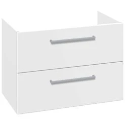 Dansani Waschplatz Badmöbelset Mido+ 80 Cm Weiß -Badmobel Verkauf 13683 3