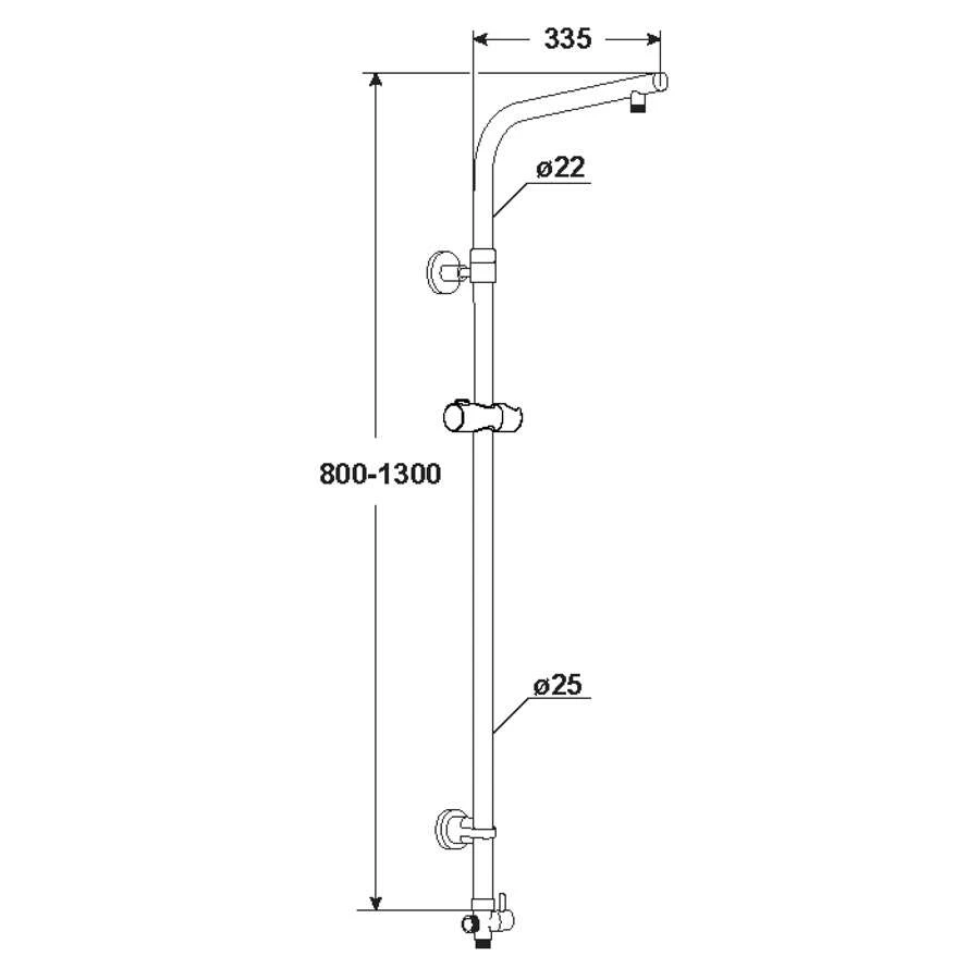 CORNAT Steigrohr Eckig SQUARE VARIO 4 CORNAT Steigrohr Eckig SQUARE VARIO – Bild 2