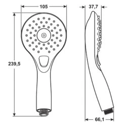 CORNAT Nebel Handbrause CAMINI -Badmobel Verkauf 13821 1