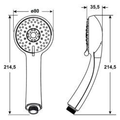 CORNAT Brause-Set FIT -Badmobel Verkauf 13844 1