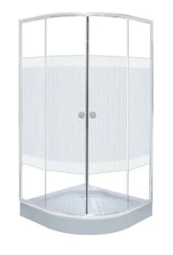 Duschmeister Runddusche Streifenglas 90 Cm Sano 242