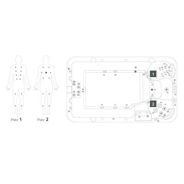 Duschmeister Outdoorpool Sano 248 XL Silber 4 Duschmeister Outdoorpool Sano 248 XL Silber – Bild 2