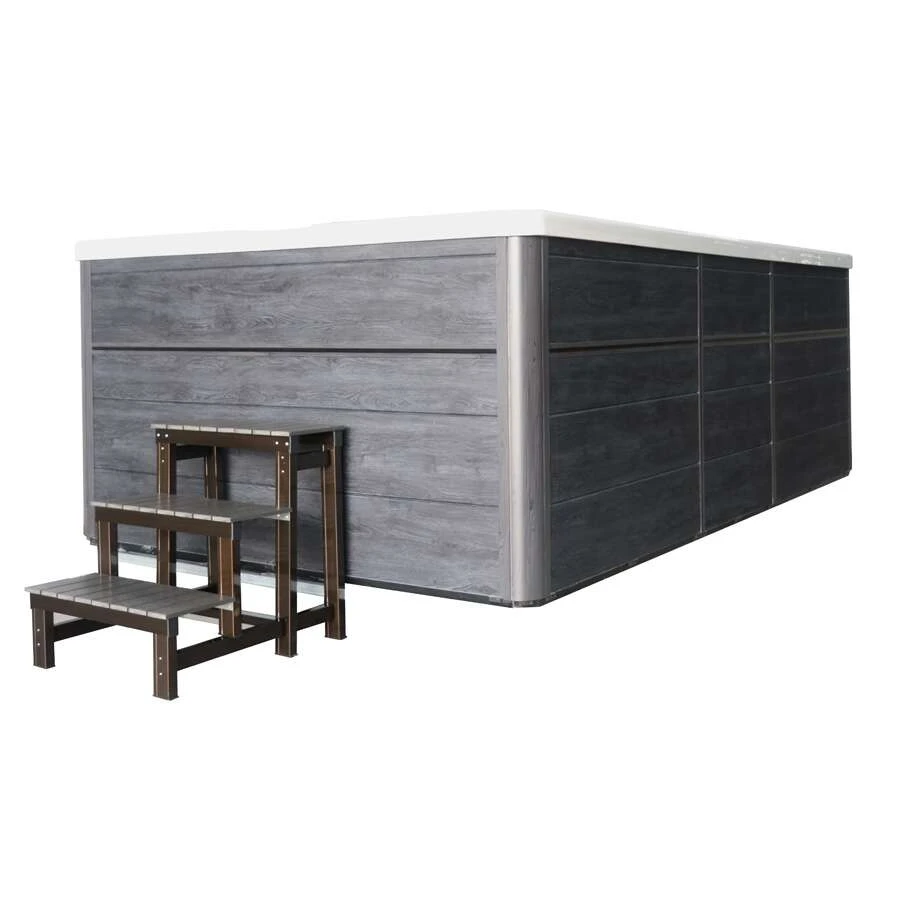 Duschmeister Outdoorpool Sano 248 XL Silber 7 Duschmeister Outdoorpool Sano 248 XL Silber – Bild 5