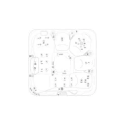 Duschmeister Outdoorpool Sano 250 Silber -Badmobel Verkauf 14039 3