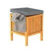 Eisl Bambus Wäschekorb Sitzhocker Mit Sitzkissen 1 Eisl Bambus Wäschekorb Sitzhocker Mit Sitzkissen -Badmobel Verkauf 14379 0