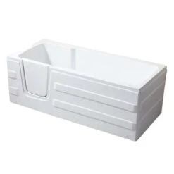 Duschmeister Badewanne Mit Tür Duschbadewanne Sano 327 Links