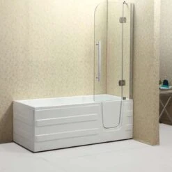 Duschmeister Badewanne Mit Tür Duschbadewanne Sano 326 Rechts -Badmobel Verkauf 14919 4