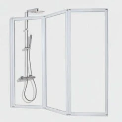 Duschmeister Badewannenaufsatz 130-131x121 Cm Sano 317