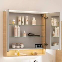 Fackelmann B.Style LED-Spiegelschrank 80 Cm -Badmobel Verkauf 15037 3