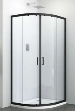 Duschmeister Runddusche 80 Schwarz Sano 372