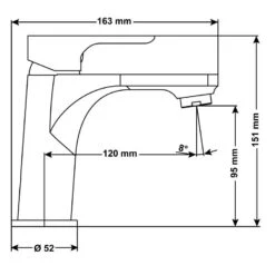 CORNAT Waschtisch-Einhebelmischer NOIR Edelstahl 9 CORNAT Waschtisch-Einhebelmischer NOIR Edelstahl -Badmobel Verkauf 15719 3