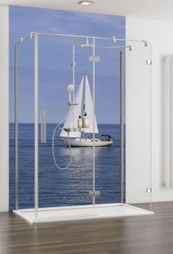 Schulte Decodesign Duschrückwand Foto Segelboot -Badmobel Verkauf 15818 1