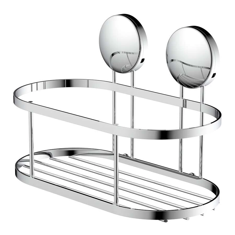 Eisl Dusch-Wandablage Chrom, Zum Kleben Oder Schrauben 3 Eisl Dusch-Wandablage Chrom, Zum Kleben Oder Schrauben