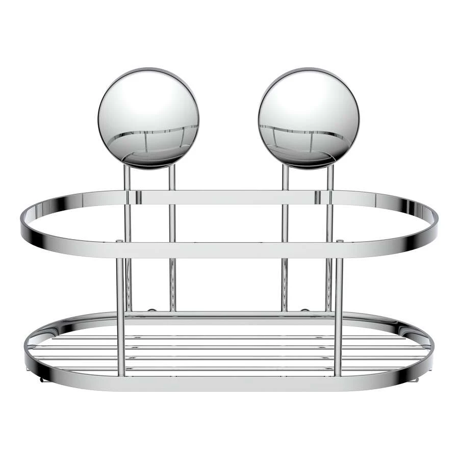 Eisl Dusch-Wandablage Chrom, Zum Kleben Oder Schrauben 4 Eisl Dusch-Wandablage Chrom, Zum Kleben Oder Schrauben – Bild 2