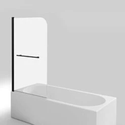 Duschmeister Badewannenfaltwand Max F 10 Schwarz 75 X 140 Cm -Badmobel Verkauf 15968 4