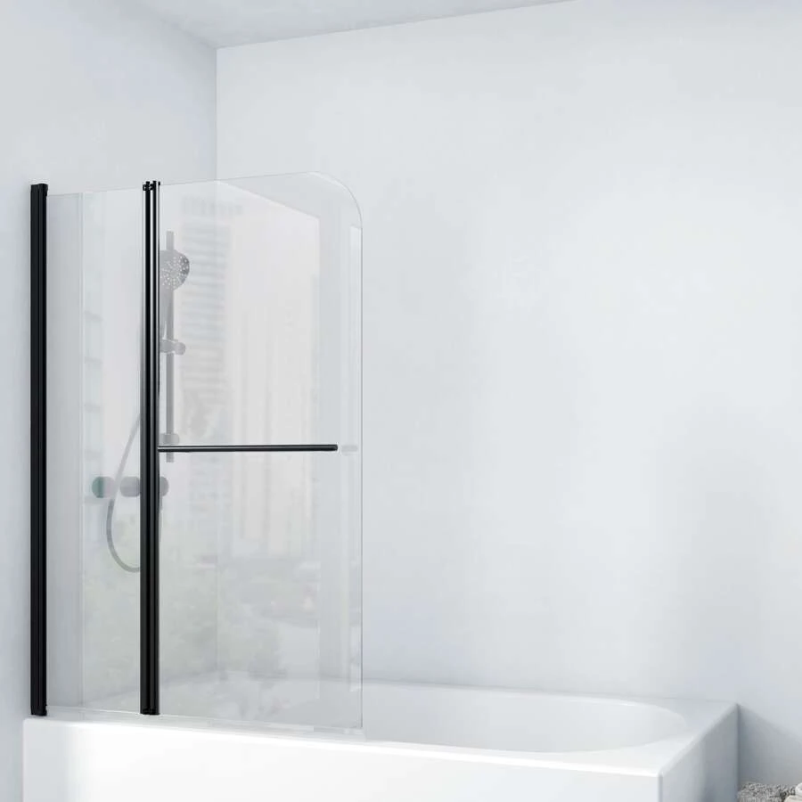 Duschmeister Badewannenfaltwand Max F 11 Schwarz 100 X 140 Cm 3 Duschmeister Badewannenfaltwand Max F 11 Schwarz 100 X 140 Cm