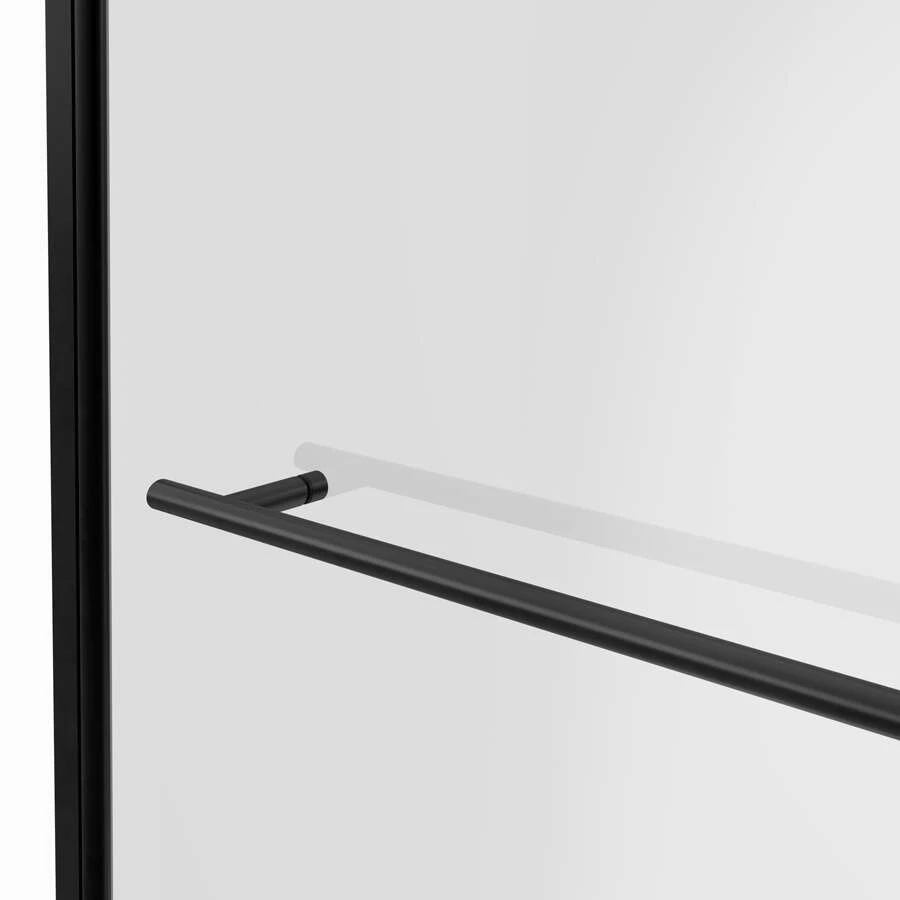 Duschmeister Badewannenfaltwand Max F 11 Schwarz 100 X 140 Cm 4 Duschmeister Badewannenfaltwand Max F 11 Schwarz 100 X 140 Cm – Bild 2