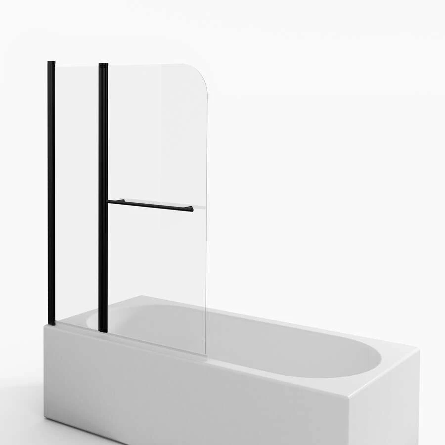 Duschmeister Badewannenfaltwand Max F 11 Schwarz 100 X 140 Cm 7 Duschmeister Badewannenfaltwand Max F 11 Schwarz 100 X 140 Cm – Bild 5