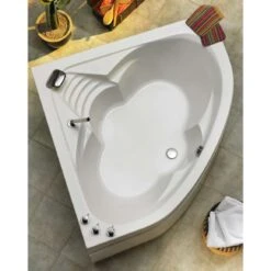 Ottofond Eckbadewanne Cascade 140 X 140