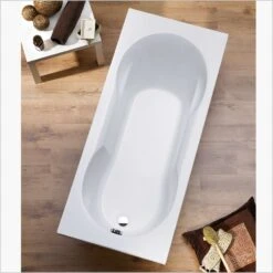 Ottofond Körperform-Badewanne Viva Weiß