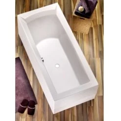 Ottofond Rechteckbadewanne Porta Weiß