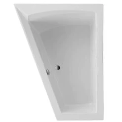 Ottofond Raumsparbadewanne Galia II B 175 X 135 Weiß -Badmobel Verkauf 1655 3