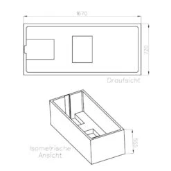 Ottofond Wannenträger Für Rechteckwanne Nixe 170 X 75 5 Ottofond Wannenträger Für Rechteckwanne Nixe 170 X 75 -Badmobel Verkauf 1765 1