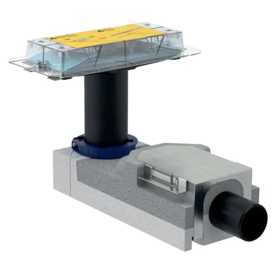 Geberit Rohbauset Für CleanLine-Duschrinnen, Estrichhöhe Am Einlauf 90 - 220 Mm 3 Geberit Rohbauset Für CleanLine-Duschrinnen, Estrichhöhe Am Einlauf 90 - 220 Mm