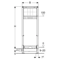 Geberit Duofix Element Für Dusche 130 Cm Mit Wandablauf, Wandarmatur UP D50 7 Geberit Duofix Element Für Dusche 130 Cm Mit Wandablauf, Wandarmatur UP D50 -Badmobel Verkauf 18212 1