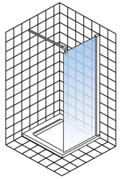 Schulte Toura Duschwand Walk-In 8 Mm Express Plus Black Style 7 Schulte Toura Duschwand Walk-In 8 Mm Express Plus Black Style -Badmobel Verkauf 18232 2