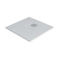 Duschmeister Duschwanne Mineralguss Weiss Mit Mittelablauf 80x80 Vero 57