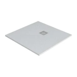 Duschmeister Duschwanne Mineralguss Weiss Mit Mittelablauf 90x90 Vero 58