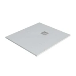 Duschmeister Duschwanne Mineralguss Weiss Mit Mittelablauf 100x90 Vero 59