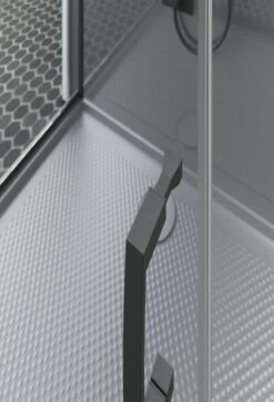 Schulte Komplettduschkabine Black Bali Mit Schiebetür 850 X 1150 Mm, Höhe 2150 Mm -Badmobel Verkauf 19321 8