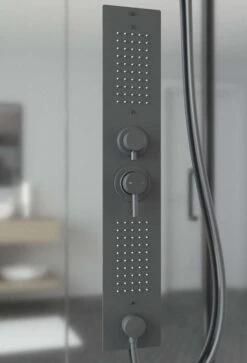 Schulte Komplettduschkabine Black Bali Mit Schiebetür 850 X 1150 Mm, Höhe 2150 Mm -Badmobel Verkauf 19321 9