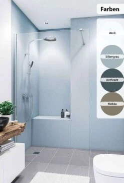 Breuer Duschrückwand In Farbe-Dekor 12 Breuer Duschrückwand In Farbe-Dekor -Badmobel Verkauf 19546 1