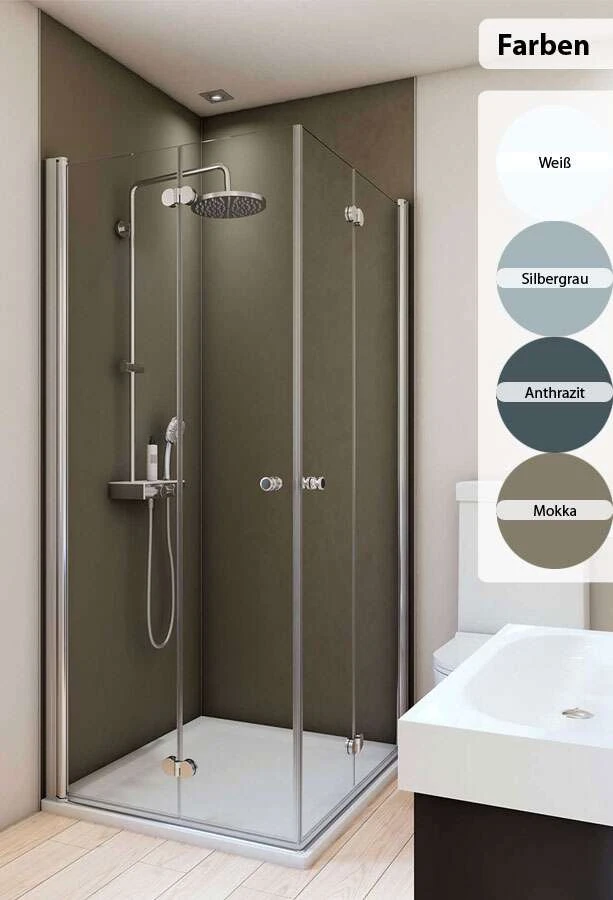 Breuer Duschrückwand In Farbe-Dekor 6 Breuer Duschrückwand In Farbe-Dekor – Bild 4